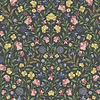 Court Embroidery-behang-Tapete-Cole & Son-Yellow, Rose & Hyacinth Blue-Rol-118/13030-Selected Wallpapers