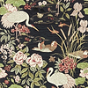 Crane & Frog-Behang-Tapete-Sanderson-Ink Black-Rol-217123-Selected Wallpapers