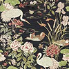 Crane & Frog-Behang-Tapete-Sanderson-Ink Black-Rol-217123-Selected Wallpapers