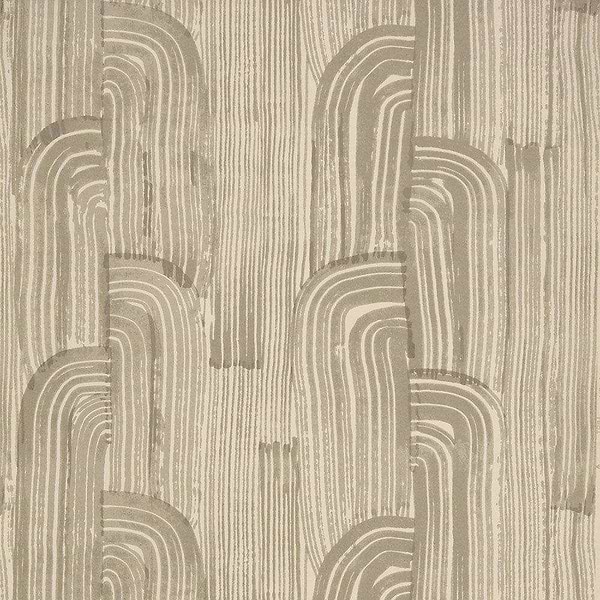 Crescent-behang-Tapete-Kelly Wearstler-Taupe/Putty-Rol-GWP-3304.611-Selected Wallpapers