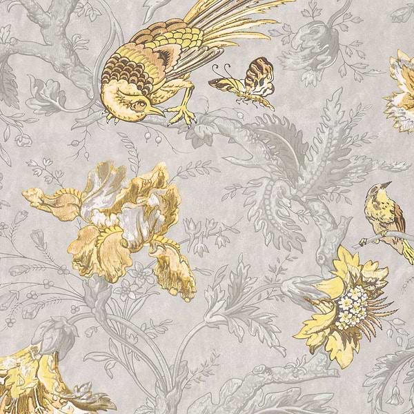 Crowe Hall Lane-behang-Tapete-Little Greene-Gilt-Rol-0291CRGILTZ-Selected Wallpapers
