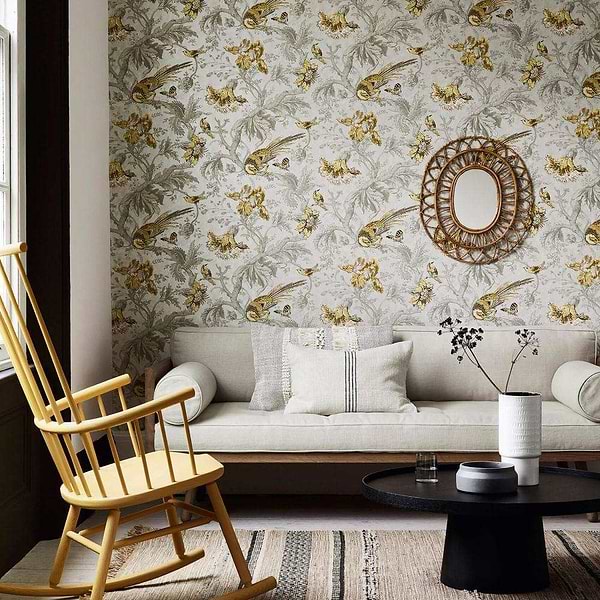 Crowe Hall Lane-behang-Tapete-Little Greene-Selected Wallpapers