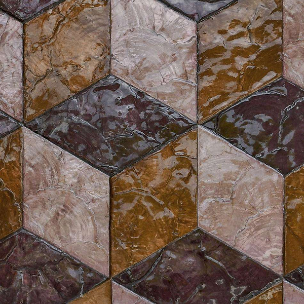 Cubic-behang-Tapete-Arte-Brunt Sienna-Doos-33702-Selected Wallpapers