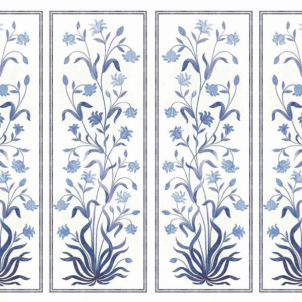 Daffodils Textile-Tapete-Coordonne-Swan-Linnen-A00309-Selected Wallpapers