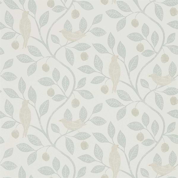 Damson Tree-behang-Tapete-Sanderson-Mineral/Dove-Rol-216365-Selected Wallpapers