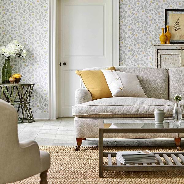 Damson Tree-behang-Tapete-Sanderson-Selected Wallpapers