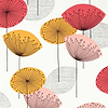 Dandelion Clocks-behang-Tapete-Sanderson-Coral-Rol-217030-Selected Wallpapers