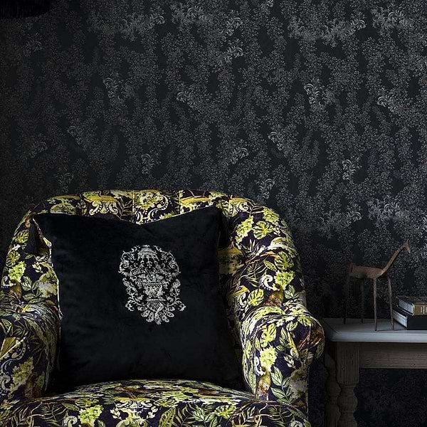 Dark Leaves-behang-Tapete-Mind the Gap-Selected Wallpapers