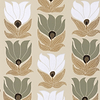 Dauphine-Behang-Tapete-Casamance-Grege/Vert Argile-Rol-75690712-Selected Wallpapers