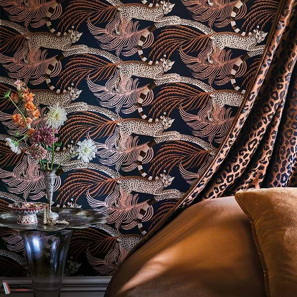 Delilah Wallcovering-Behang-Tapete-Romo-Selected Wallpapers