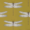 Demoiselle-behang-Tapete-Harlequin-Ochre-Rol-111244-Selected Wallpapers