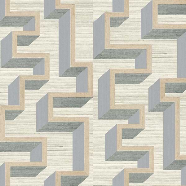 Detour-Behang-Tapete-Arte-Silver Linen-Meter (M1)-72700-Selected Wallpapers