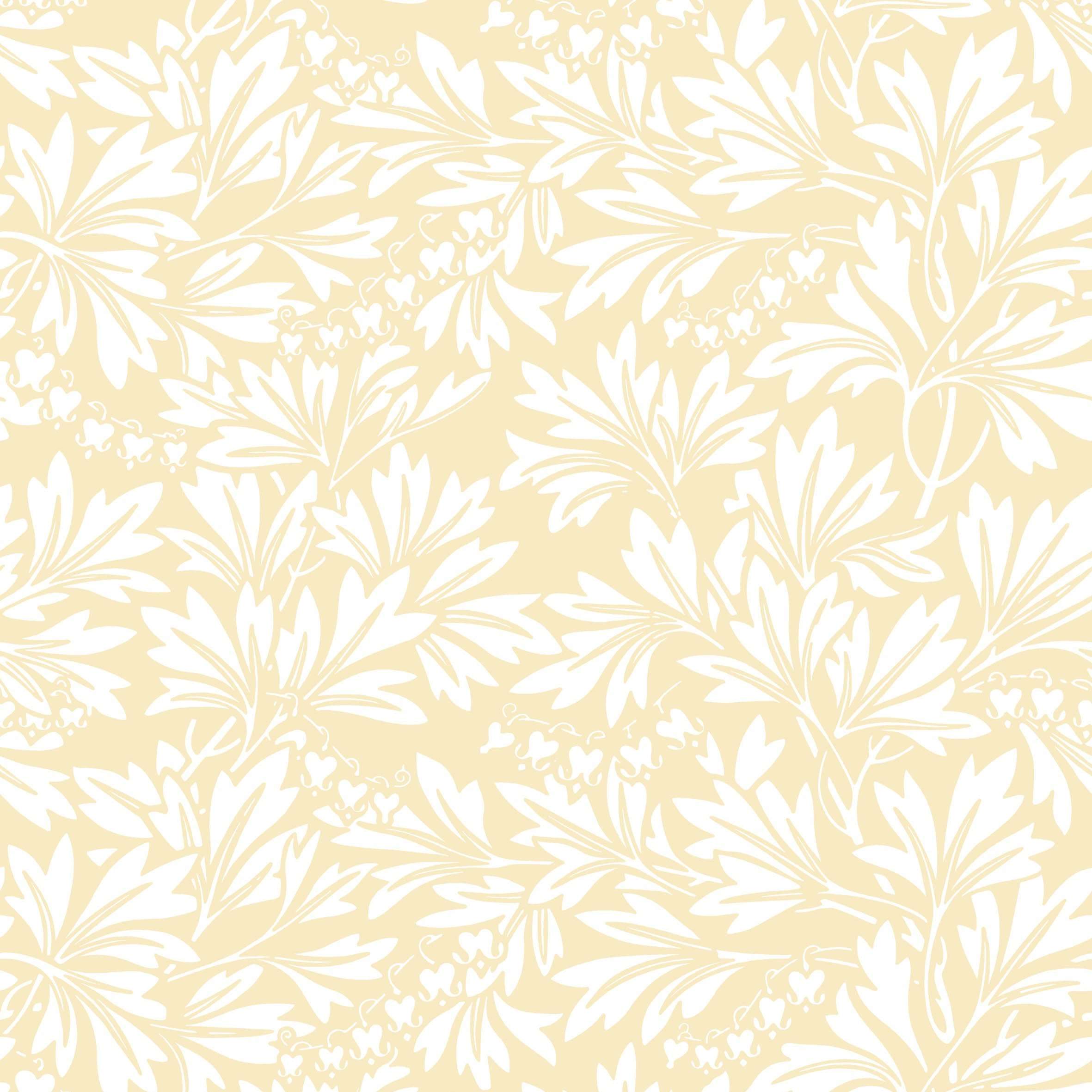 Dialytra-behang-Tapete-Cole & Son-Chalk on Pale Ochre-Rol-88/11046-Selected Wallpapers