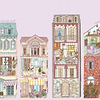 Dolls House-behang-Tapete-Coordonne-Pinky-Non Woven-9700122-Selected Wallpapers