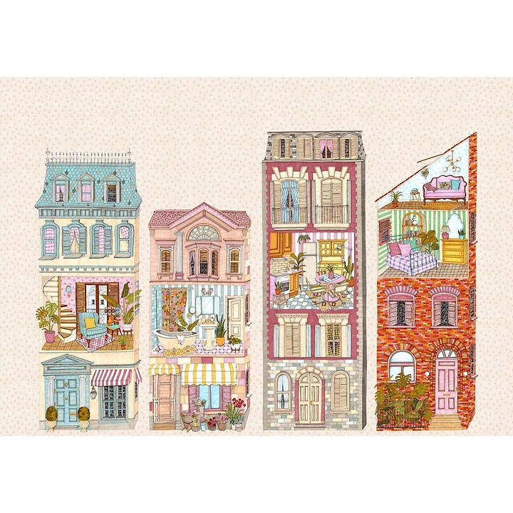 Dolls House-behang-Tapete-Coordonne-Selected Wallpapers