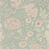 Double Bough-behang-Tapete-Morris & Co-Teal Rose-Rol-216680-Selected Wallpapers