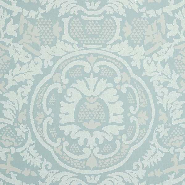 Earl Damask-Behang-Tapete-Thibaut-Robin's Egg-Rol-T10839-Selected Wallpapers