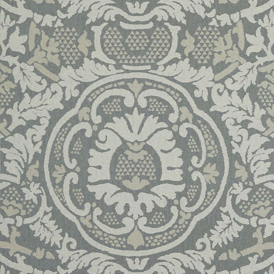 Earl Damask-Behang-Tapete-Thibaut-Charcoal-Rol-T10840-Selected Wallpapers