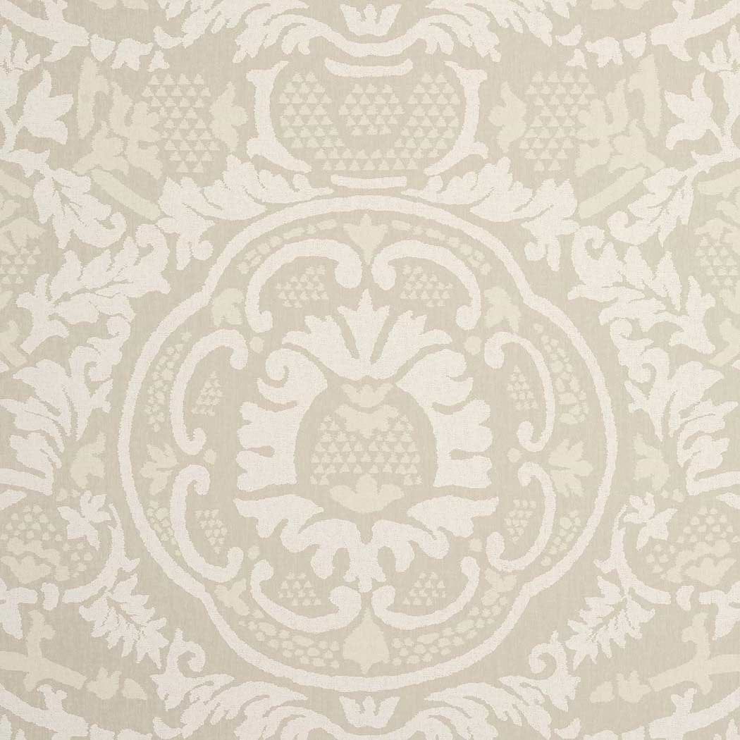 Earl Damask-Behang-Tapete-Thibaut-Flax-Rol-T10841-Selected Wallpapers