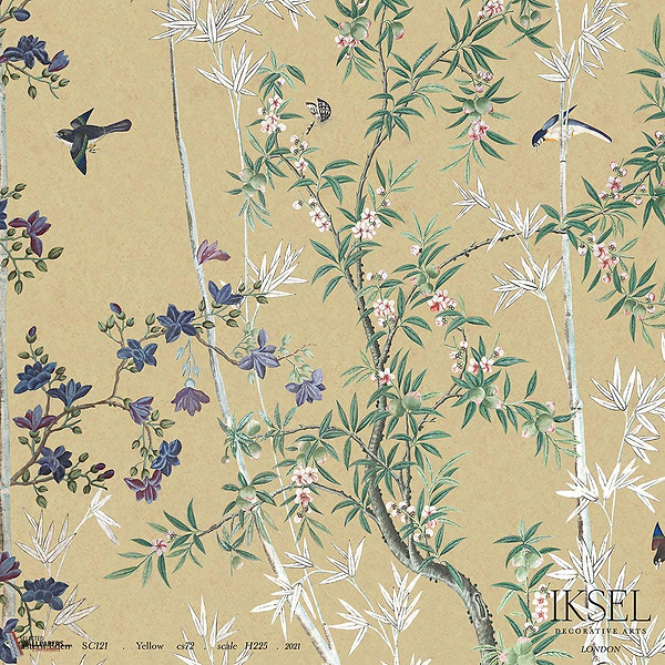 Eastern Eden-behang-Iksel-Yellow-225 cm-SC121_CS72-Selected Wallpapers