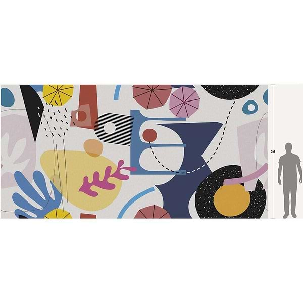 Easy Games-behang-Tapete-Inkiostro Bianco-Selected Wallpapers