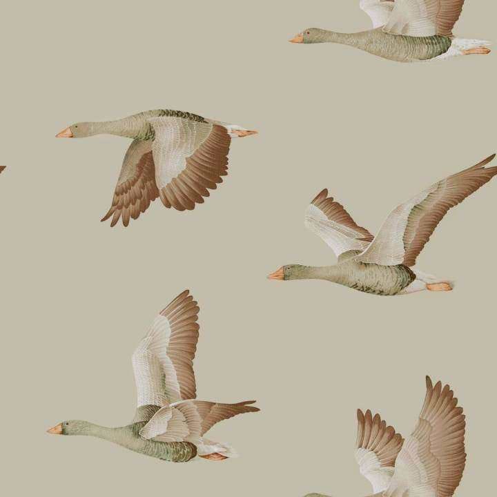 Elysian Geese-behang-Tapete-Sanderson-Briarwood-Rol-216609-Selected Wallpapers