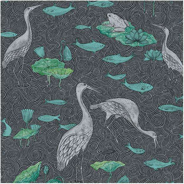 Enchanted River-behang-Tapete-Les Dominotiers-1-Rol-AFD200/1-Selected Wallpapers