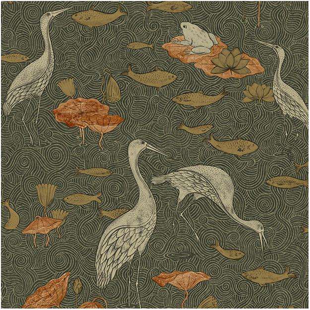 Enchanted River-behang-Tapete-Les Dominotiers-5-Rol-AFDC200/5-Selected Wallpapers