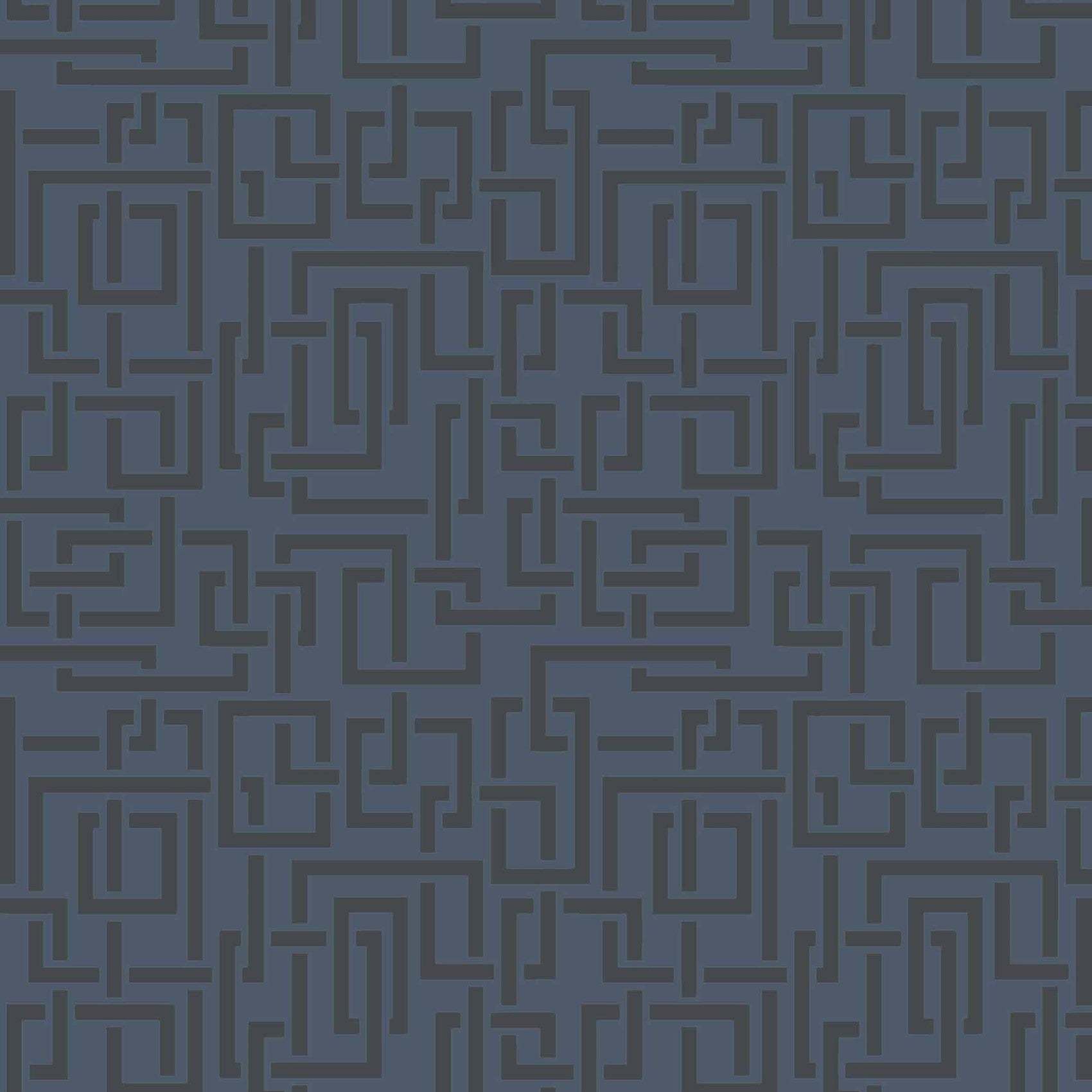 Enigma-Behang-Tapete-Farrow & Ball-Stiffkey Blue-Rol-BP5507-Selected Wallpapers