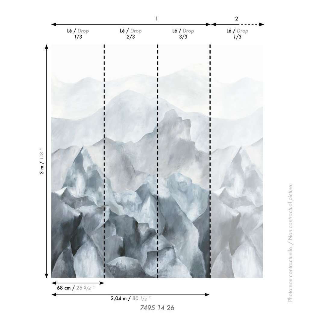 Everest-behang-Tapete-Casamance-Selected Wallpapers