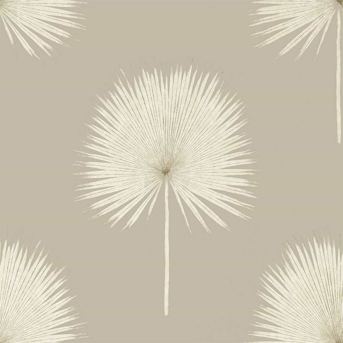 Fan Palm-behang-Tapete-Sanderson-Linen/Gilver-Rol-216637-Selected Wallpapers