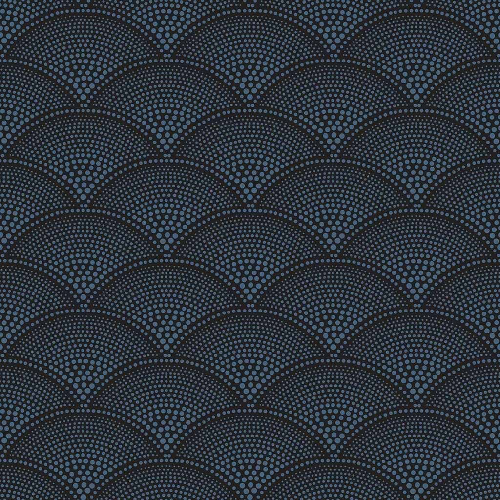 Feather Fan-behang-Tapete-Cole & Son-Metallic Cornflower-Rol-89/4019-Selected Wallpapers
