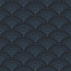 Feather Fan-wallpaper-Cole & Son-Metallic Cornflower-Roll-89/4019-Selected Wallpapers
