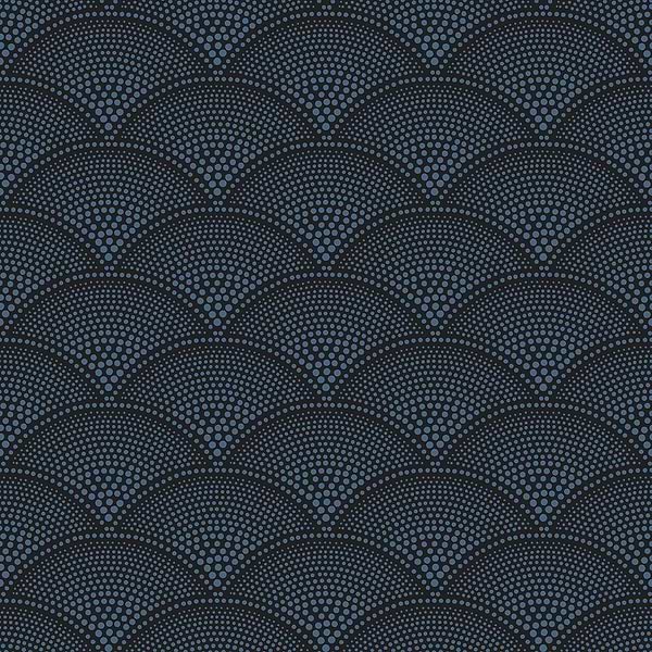 Feather Fan-wallpaper-Cole & Son-Metallic Cornflower-Roll-89/4019-Selected Wallpapers