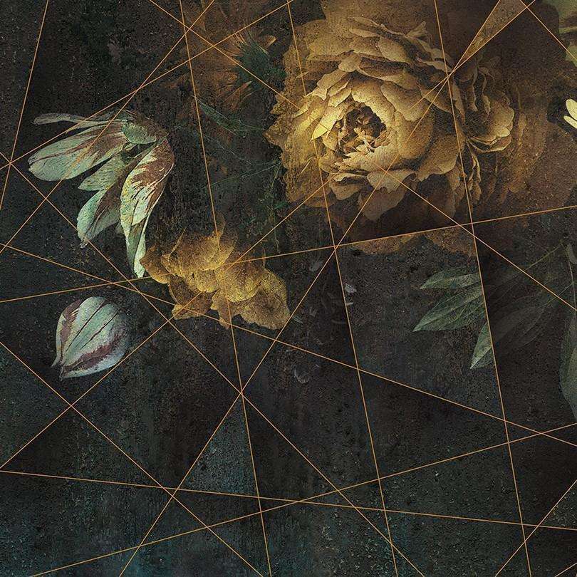 Feng Shui-behang-Tapete-Muance-Geel-Vinyl-MU11095-Selected Wallpapers