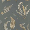 Ferns-behang-Tapete-GP&J Baker-Charcoal/Bronze-Rol-BW45044.6-Selected Wallpapers