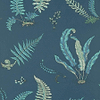 Ferns-behang-Tapete-GP&J Baker-Indigo/Teal-Rol-BW45044.9-Selected Wallpapers