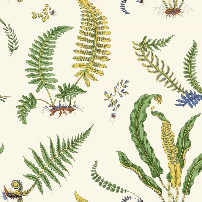 Ferns-behang-Tapete-GP&J Baker-Emerald-Rol-BW45122.1-Selected Wallpapers