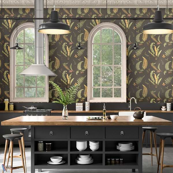 Ferns-behang-Tapete-GP&J Baker-Selected Wallpapers