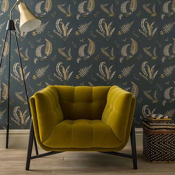 Ferns-behang-Tapete-GP&J Baker-Selected Wallpapers