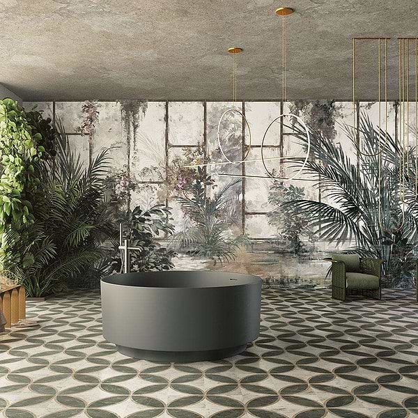 Feronia-behang-Tapete-Inkiostro Bianco-Selected Wallpapers