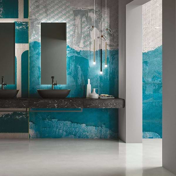 Fitful | Fiber Glass-behang-Tapete-Inkiostro Bianco-Selected Wallpapers