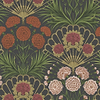 Flamenco Fan-behang-Tapete-Cole & Son-Dark Tangerine-Rol-117/14043-Selected Wallpapers