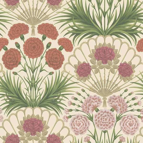 Flamenco Fan-behang-Tapete-Cole & Son-Fuchsia & Rouge-Rol-117/14045-Selected Wallpapers