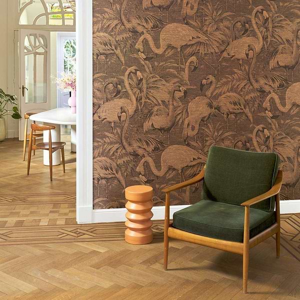 Flamencos Andinos-behang-Tapete-Arte-Selected Wallpapers