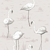 Flamingos-behang-Tapete-Cole & Son-Snow-Rol-95/8046-Selected Wallpapers