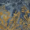Fleur de Lune-Behang-Tapete-Casamance-Marine/Dore-Set-75651934-Selected Wallpapers