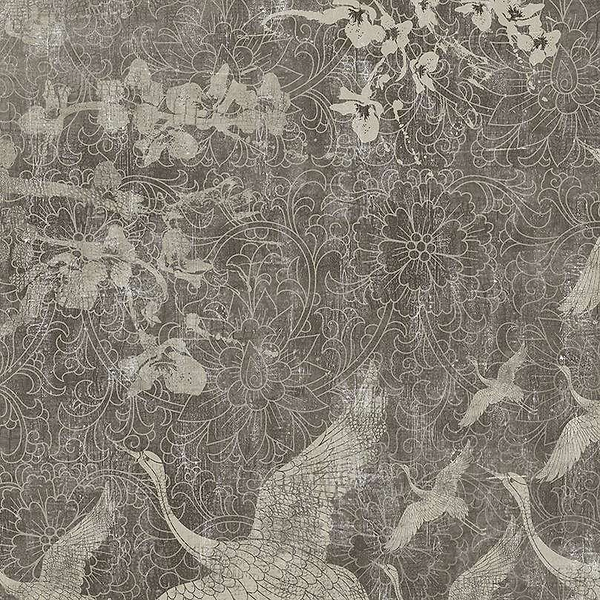 Flight Effect-behang-Tapete-Muance-Bruin-Vinyl-MU11065-Selected Wallpapers