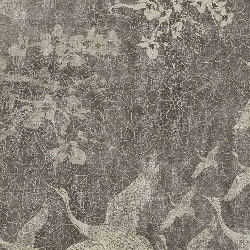 Flight Effect-behang-Tapete-Muance-Bruin-Vinyl-MU11065-Selected Wallpapers