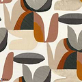 Flirt stof-Fabric-Tapete-Casamance-Multico Beige-Meter (M1)-41430286-Selected Wallpapers